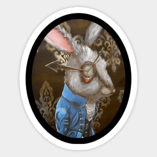 mr rabbit Sticker